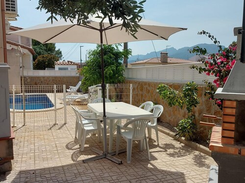 Maison en centre-ville avec piscine privée - 4 pers.