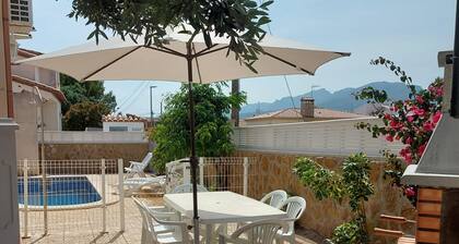 Maison en centre-ville avec piscine privée - 4 pers.