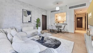 Superior Apartment | Living area - bnbme - 29 Boulevard - 2BR (Dubai)