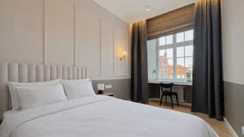 Departamento Deluxe, vista a la ciudad | Tabla de planchar con plancha y wifi gratis