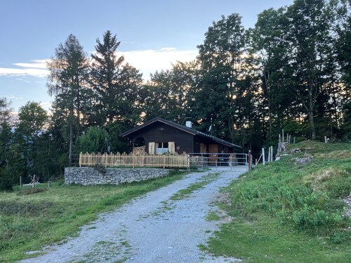 Cabin 'Kappacher' with Mountain View, Private Terrace and Wi-Fi