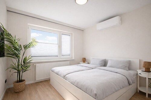 Apartment Inselzeit No. 1 on Borkum - with terrace, WLAN and private parking space