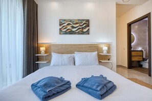 2 bedrooms, iron/ironing board, free WiFi, bed sheets - Luxury duplex apartment, sun terrace, jacuzzi SDIN1-1 (Swieqi)