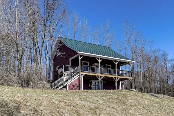 Group Friendly! Mtn-view Haven In Waterbury Center - Vermont