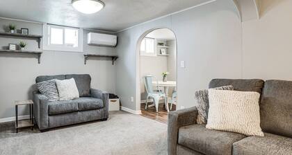 Walk to Parks & Dining: Central Idaho Falls Home