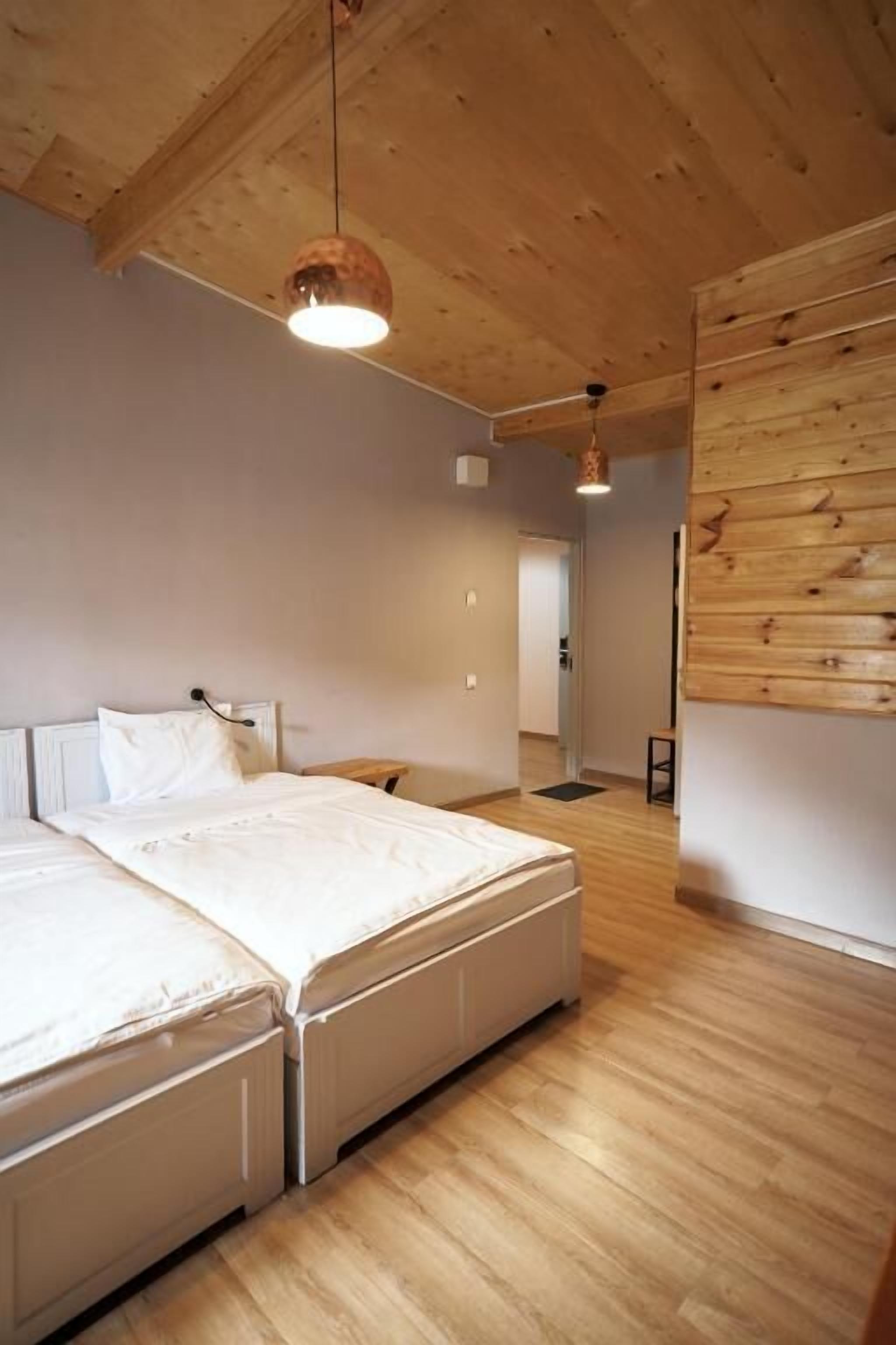 Kamar Triple Superior, balkon, pemandangan danau