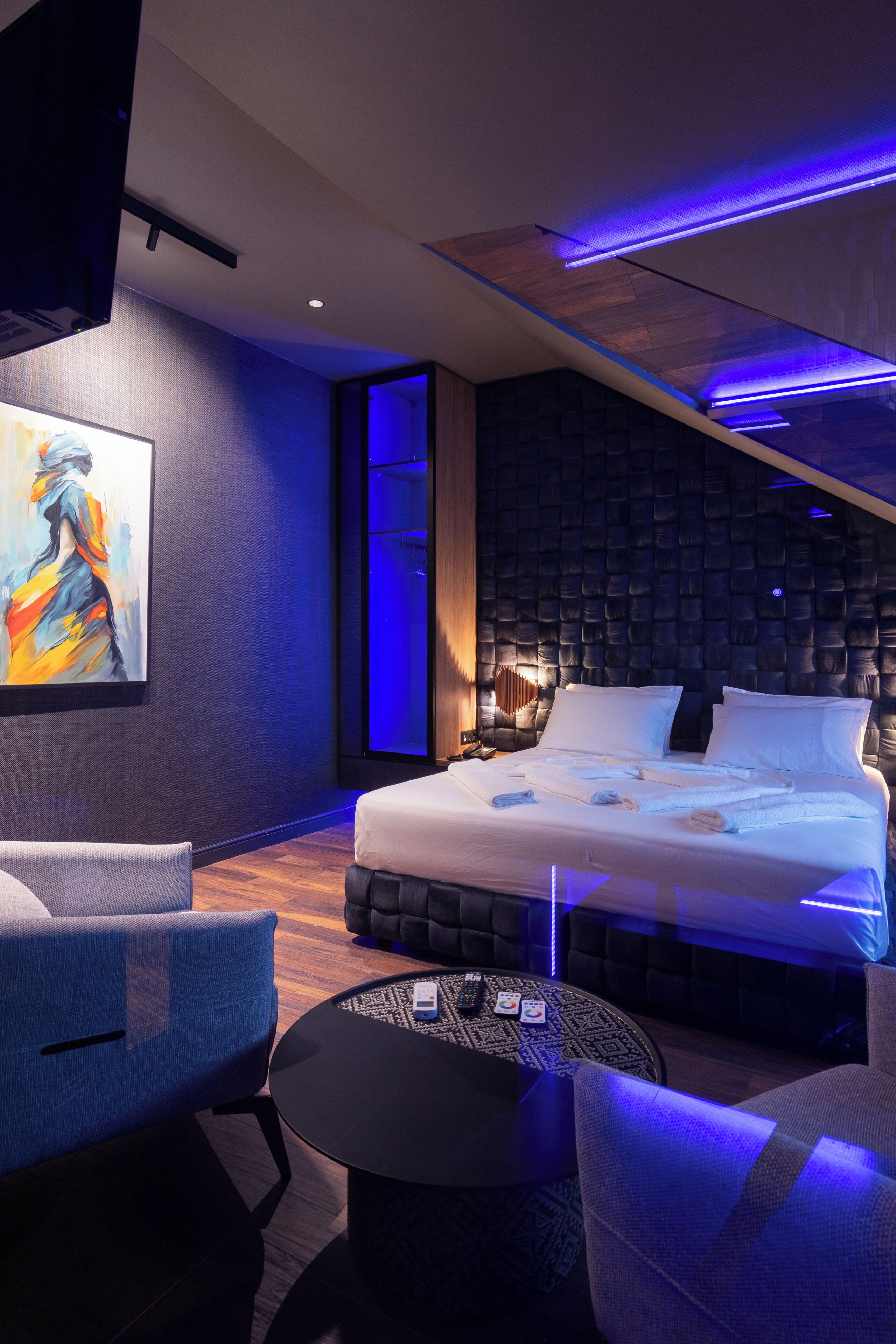 Suíte premium, no andar executivo