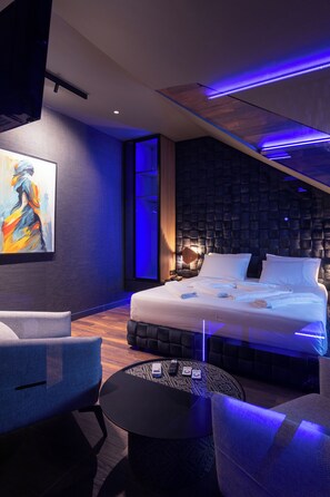 Suíte premium, no andar executivo