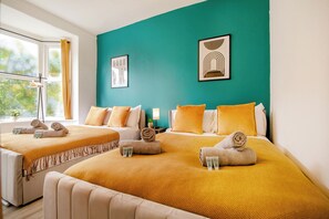 4 chambres, bureau, fer et planche à repasser, Wi-Fi gratuit