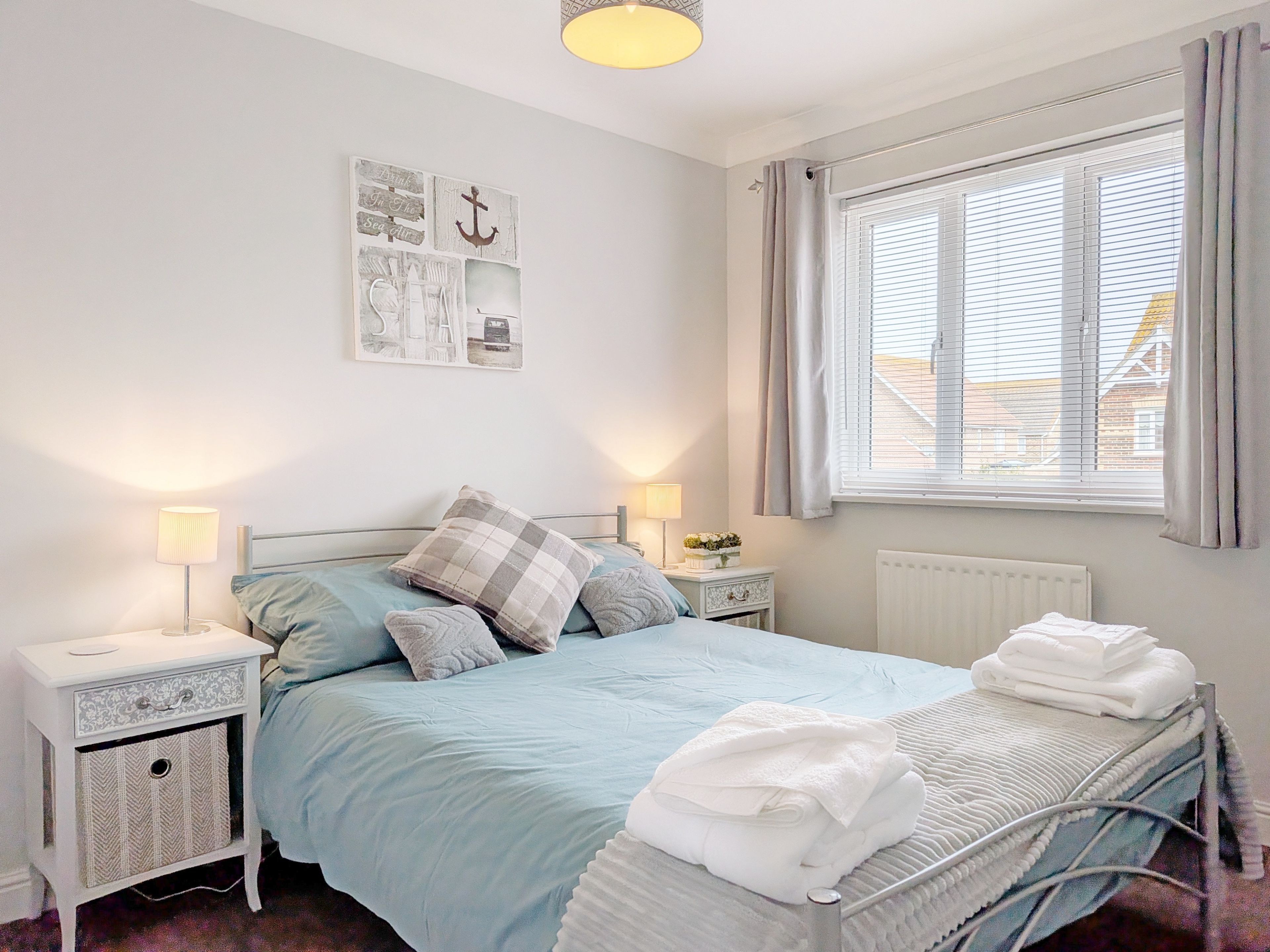 3 bedrooms, iron/ironing board, travel cot, WiFi