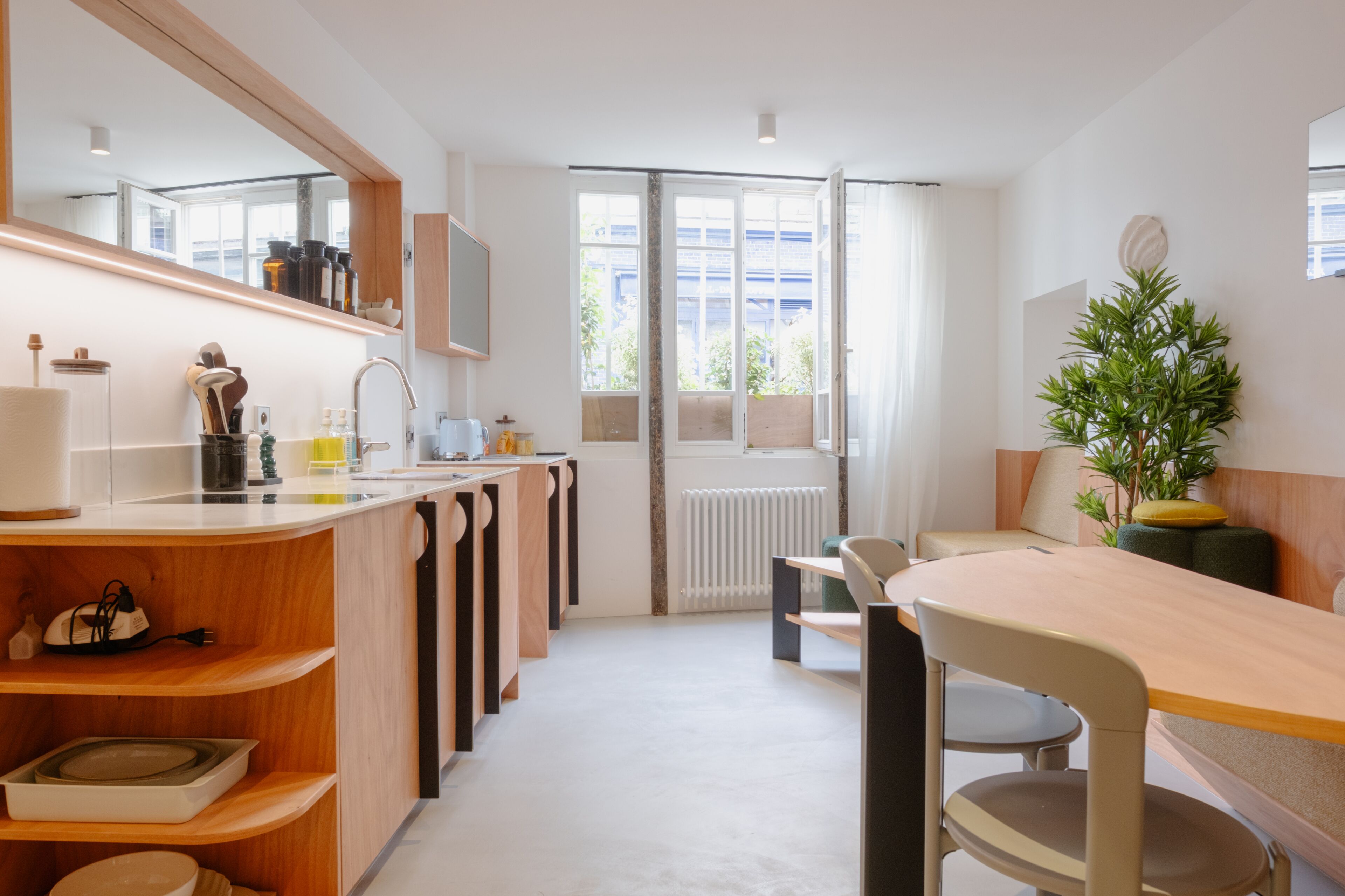 设计公寓, 2 间卧室 | 私人厨房