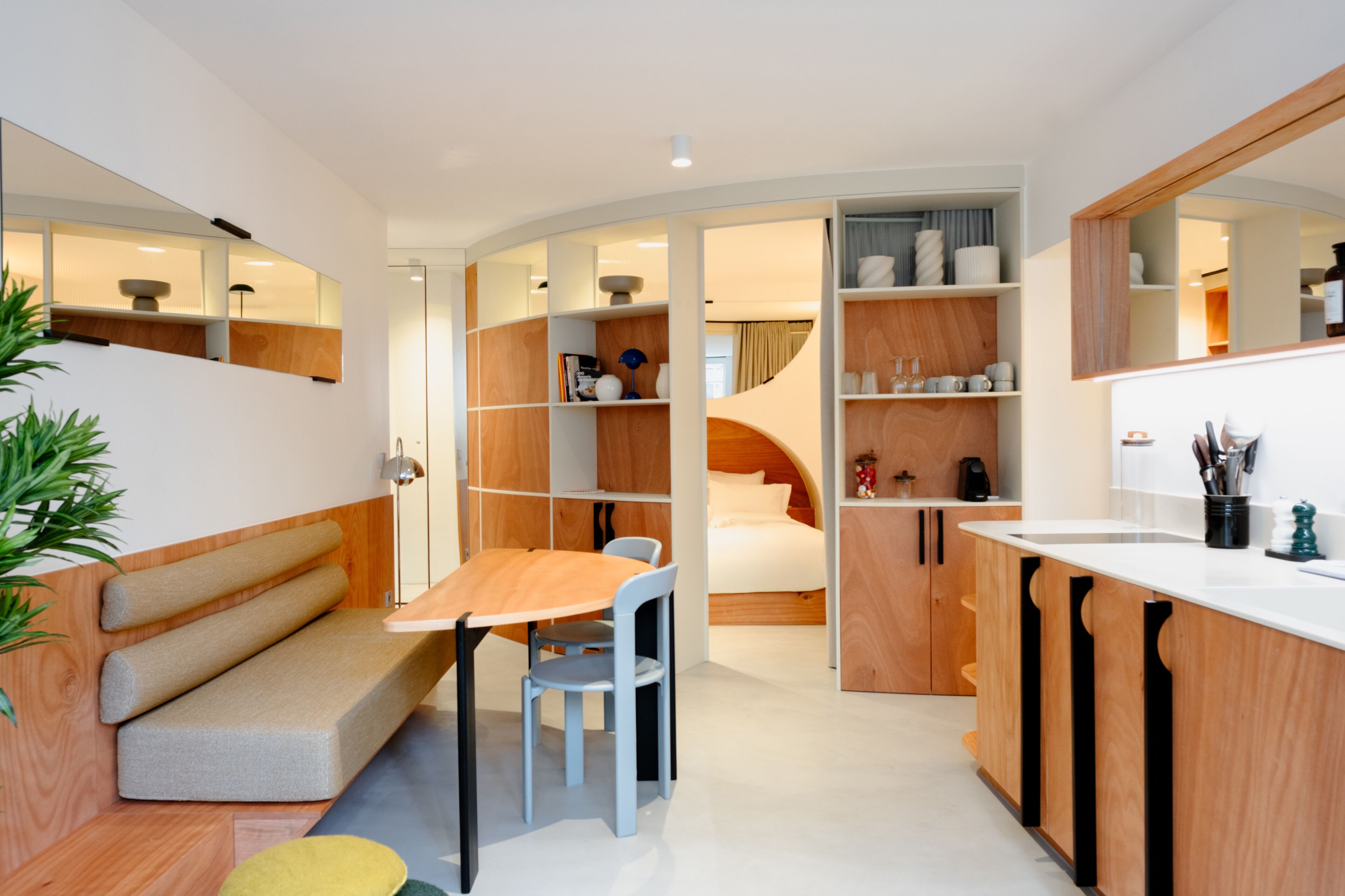 Apartament de disseny, 2 dormitoris | Interior