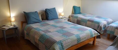 5 chambres, fer et planche Ă repasser, accĂšs au Wi-Fi (inclus)