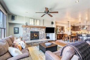 Condo, 2 Bedrooms | Living area - Trails Edge 8 2 Bedroom Condo (Telluride)