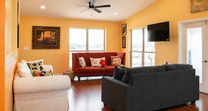 Waterfront Fiesta House w/ Dock + View