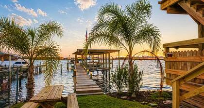 Waterfront Fiesta House w/ Dock + View
