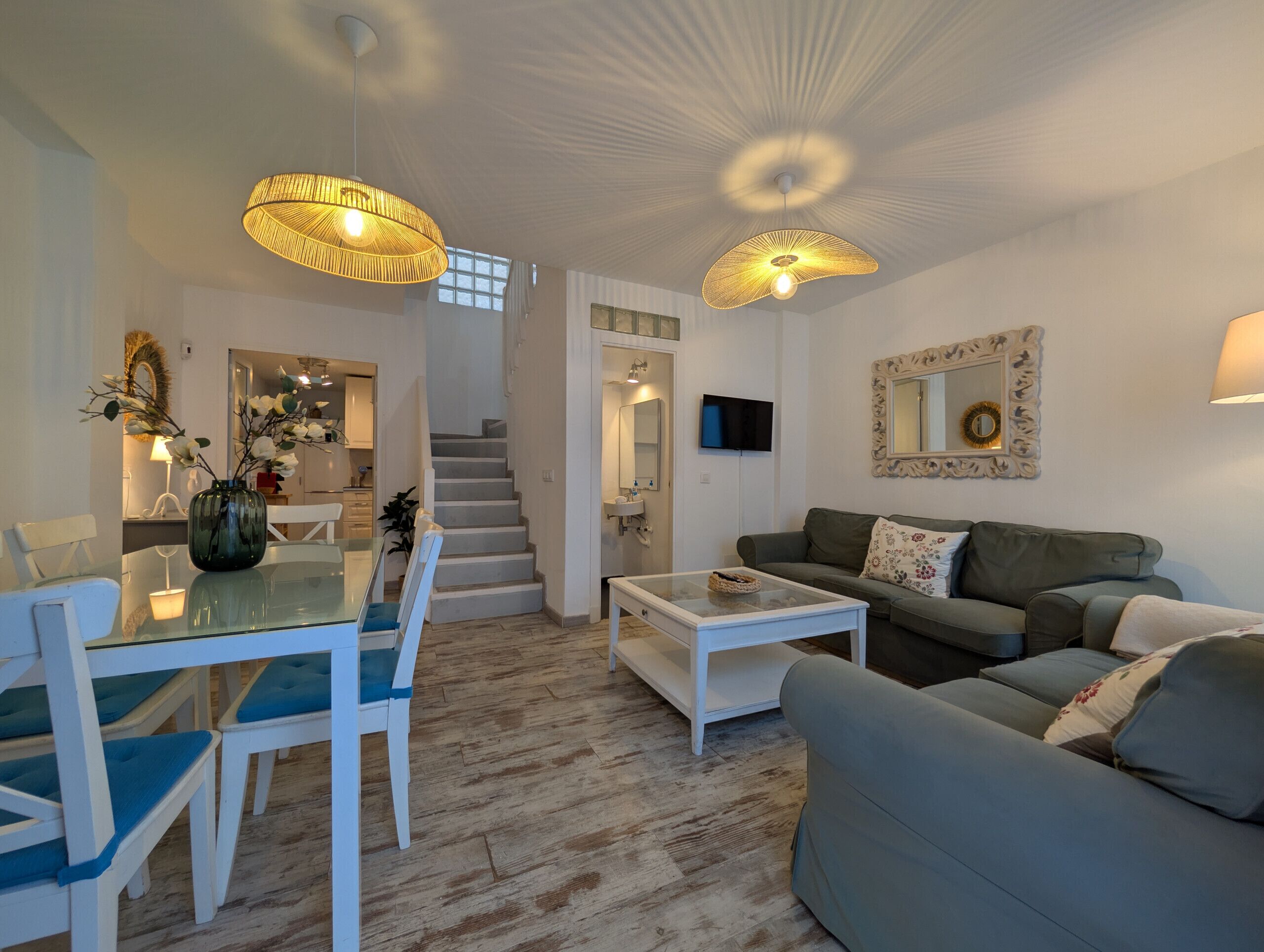 Una televisión