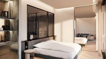 In-room safe, soundproofing, iron/ironing board, free WiFi