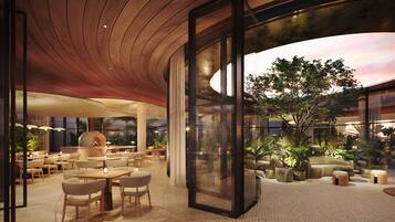 2 restaurants, breakfast, lunch, dinner served; international cuisine