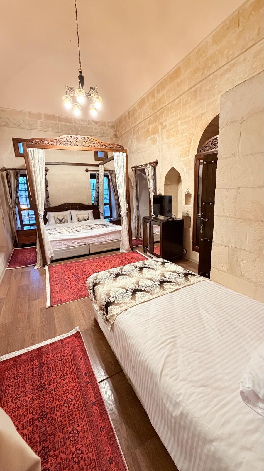 Deluxe Triple Room, Courtyard View