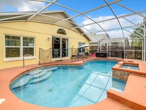 Pool - Spacious Pool Home Near Disney | Sleeps 11 (Kissimmee)