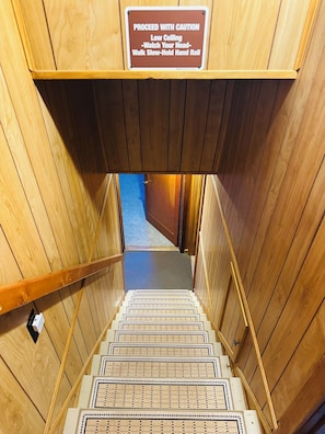Interior - Cozy Little Cabin in the woods on 107 acres with private hiking trail! (Larkspur)