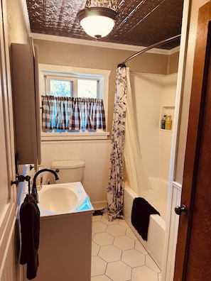 Towels, soap, toilet paper - Cozy Little Cabin in the woods on 107 acres with private hiking trail! (Larkspur)