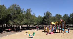 Children’s area - Apartment with Sea View, 300m from the Beach (La Mata)