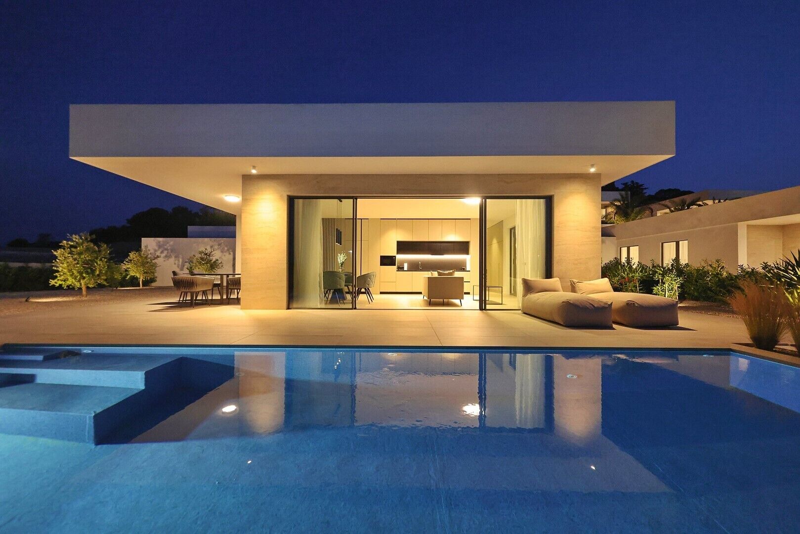 Beheizter Pool