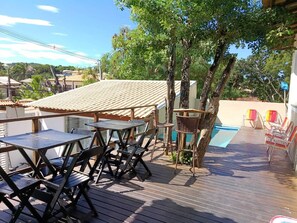 Opções para refeição ao ar livre