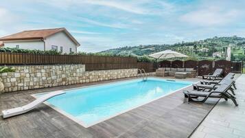 Casa, 2 camere da letto, vista giardino | Piscina | Piscina stagionale all'aperto