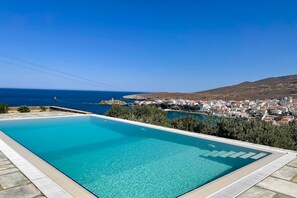 Pool - Villa Chora - Six Bedroom Villa, Sleeps 12 (Andros)