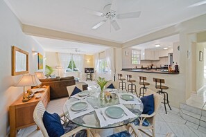 Interior - 3BR Townhouse in Holetown w/pool, Steps from Beach! (Holetown)