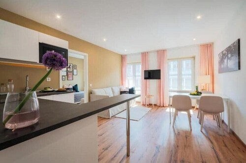 Zentrales 40-qm-City-Apartment (Nr. 5) für 4 Pers.