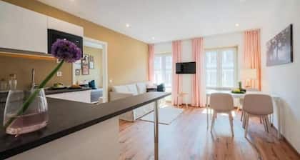 Zentrales 40-qm-City-Apartment (Nr. 5) für 4 Pers.