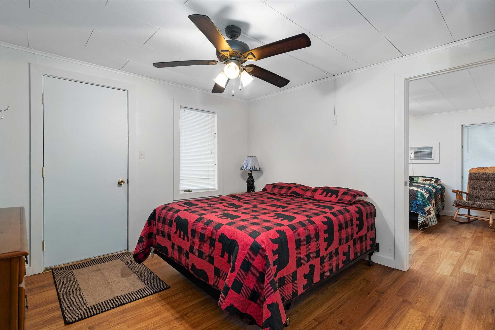 2 bedrooms, iron/ironing board, free WiFi, bed sheets