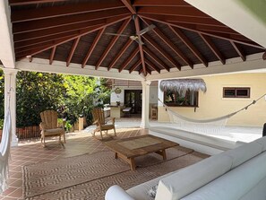 House, 4 Bedrooms, Smoking, Private Pool | Terrace/patio - Finca La Verbena - The Sound of Nature (San Jerónimo)