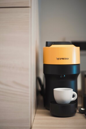 Coffee and/or coffee maker - Penthouse With View • 6 min walk to Bernina Express (Tirano)