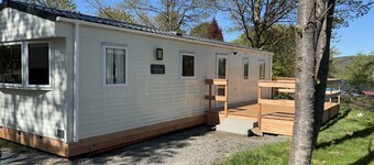Chalet auf Campingplatz