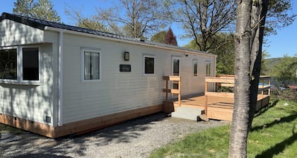 Chalet auf Campingplatz