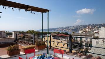 Ferienhaus, 2 Schlafzimmer, Balkon, Stadtblick | Balkon
