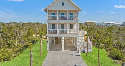 New 4Bed/4.5Bath +Bunk+sofa bed Private beach access