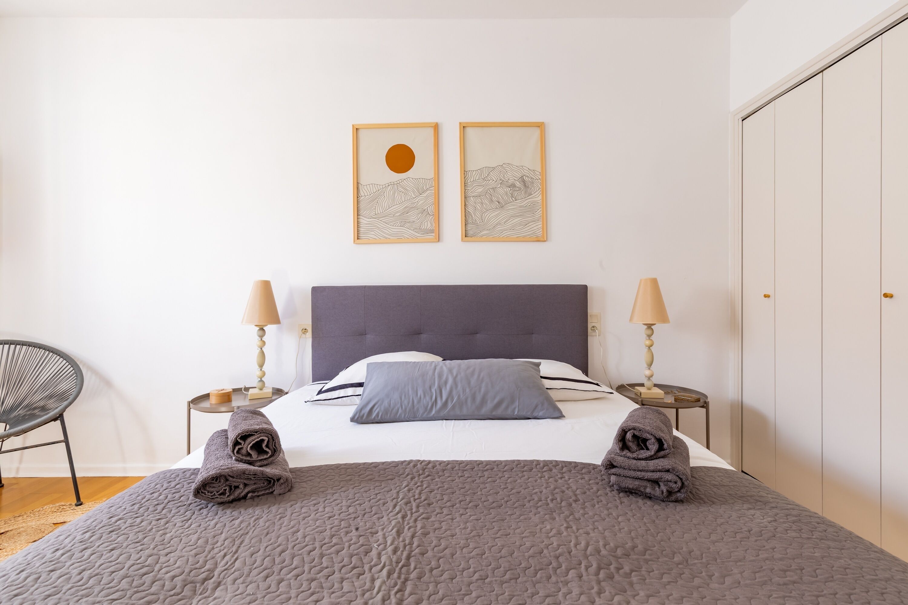 2 bedrooms, iron/ironing board, free WiFi, bed sheets