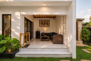 Deluxe Villa, Private Pool | Living area - D'carik Escape 2 Bedroom Villa by TVM (Ubud)