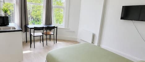 1 bedroom, iron/ironing board, travel cot, WiFi