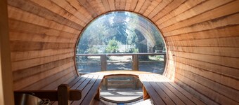 Bungalow “Village Camping De L'ostriconi H2” with Sea View, Shared Pool and Wi-Fi