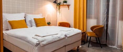 Deluxe Double Room, Balcony, Mountain View | In-room safe, free WiFi