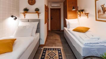 Economy Twin Room, Balcony, Mountain View | In-room safe, free WiFi