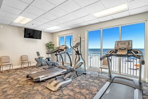 Fitness facility - Corner Condo - 3 bedroom/3 bath - Beautiful direct view of Gulf of America (Gulf Shores)