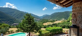 "Dépendance du Casale Rosso" avec piscine, jardin privé et Wi-Fi